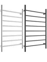 BEN Towel Ladder - 1150 x 700mm Round Chrom And Matte Black